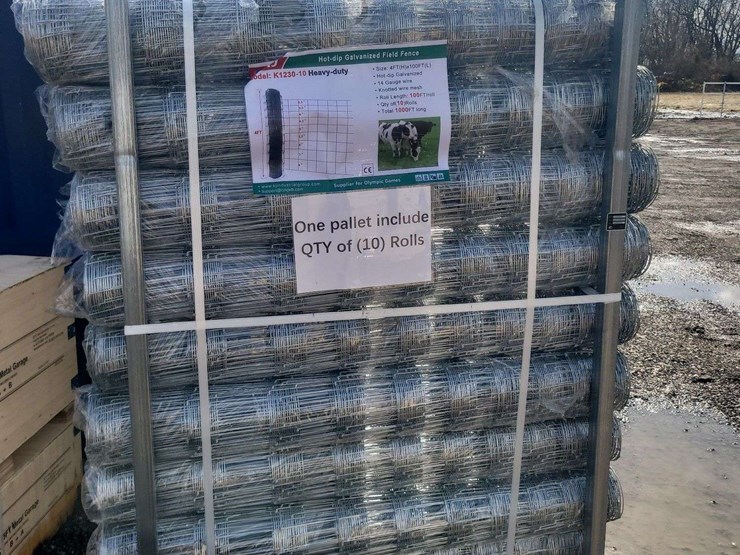 (10)-4ft-x-100ft-rolls-hot-dip-galvanized-field-fence-model:-k1230-10-image-1