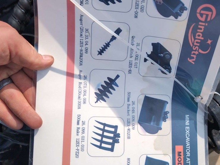 9-piece-cfg-industry-mini-excavator-attachments-set-a---(12ex-ata)-image-2