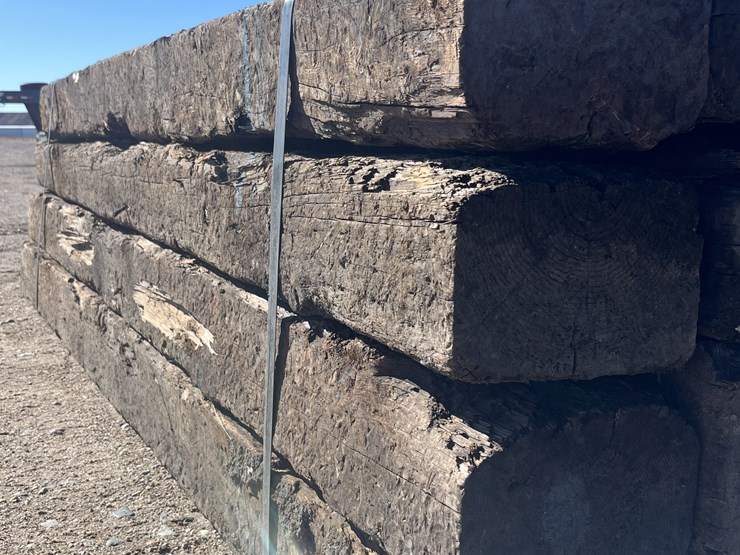 #2011-•-rail-road-ties-7"-x-9"-x-8.5ft-(bundle-of-16)-#2-quality-image-2