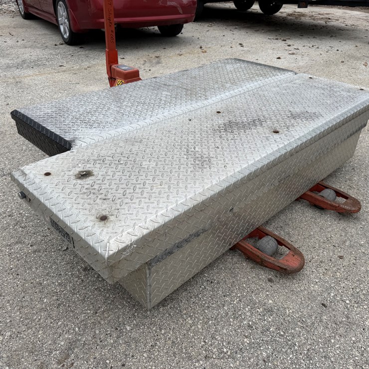 #9132 • (2) Aluminum Truck Toolboxes (New Berlin, WI)