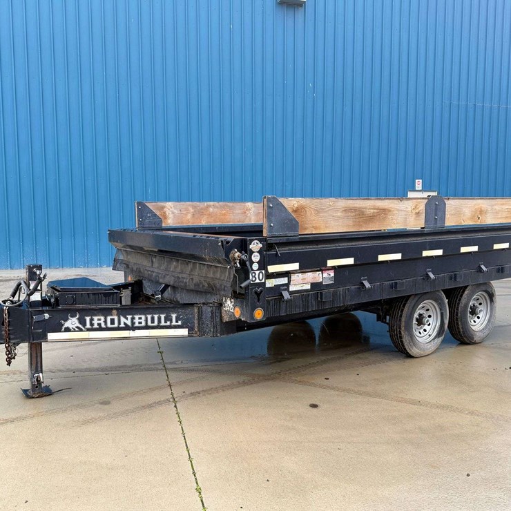 2018 Iron Bull 8X14DODP14 Dump Trailer