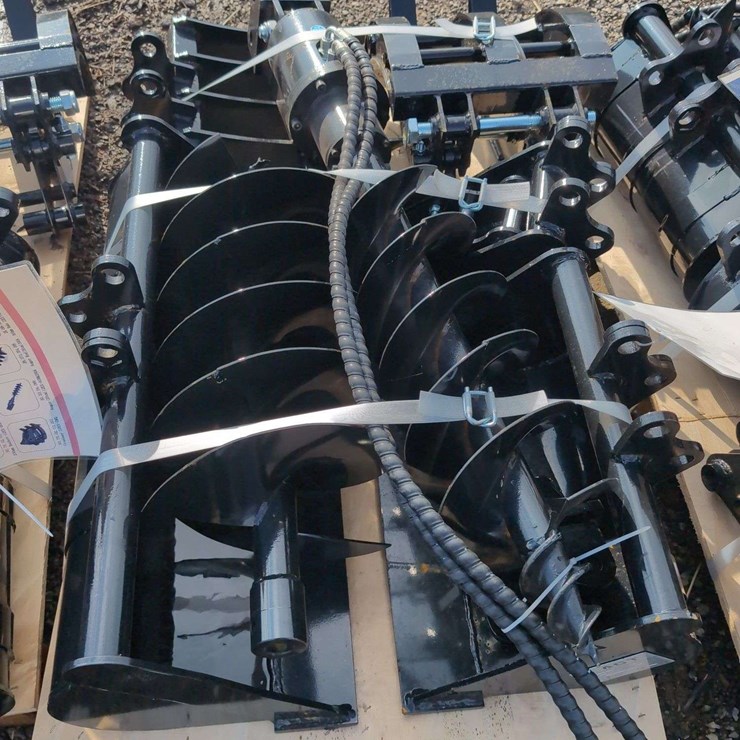 9 Piece CFG Industry MINI Excavator Attachments SET A - (12EX-ATA)