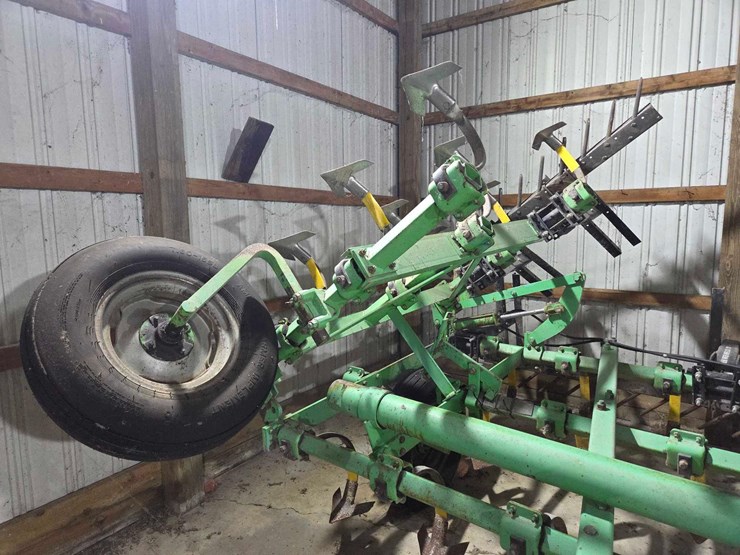 18'-deutz-allis-1250-field-cultivator-w/-remlinger-single-bar-diagonal-spike-harrow-image-9