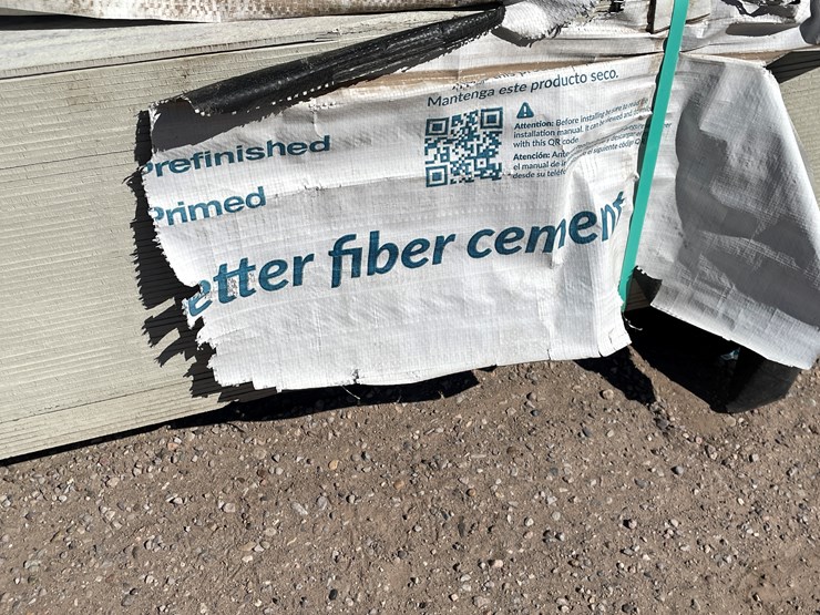 #4342-•-(appx.-180-pieces)-allura-unvented-fiber-cement-16"-soffit-bundle---primed-with-cedar-grain-texture-image-11