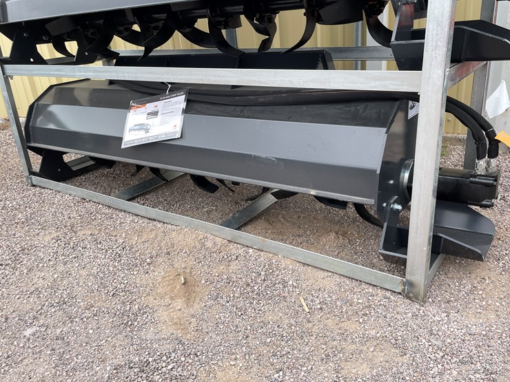 #4316-•-unused-2026-wolverine-skid-steer-hydraulic-rotary-tiller-attachment-image-2