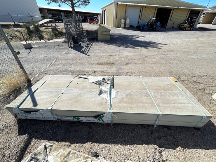 #4349-•-(appx.-90-pieces)-allura-vented-fiber-cement-24"-soffit-bundle-primed-with-cedar-grain-texture-image-4