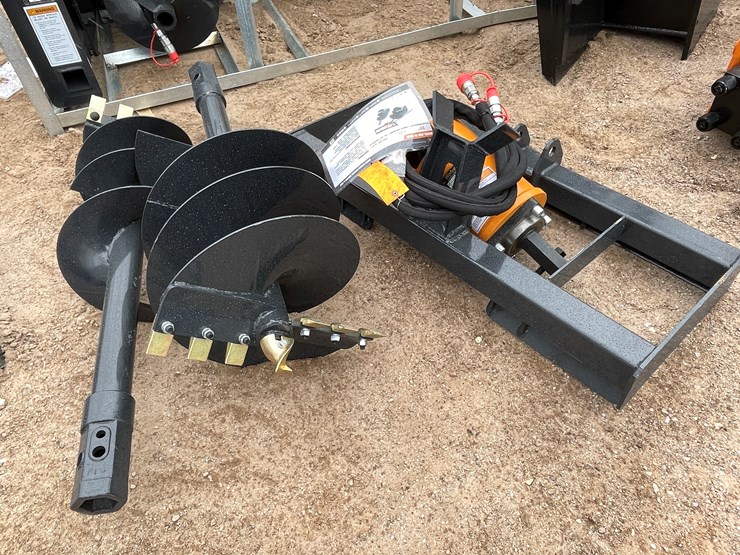 #4360-•-unused-2026-wolverine-skid-steer-auger-drive-and-bit-attachment-image-18