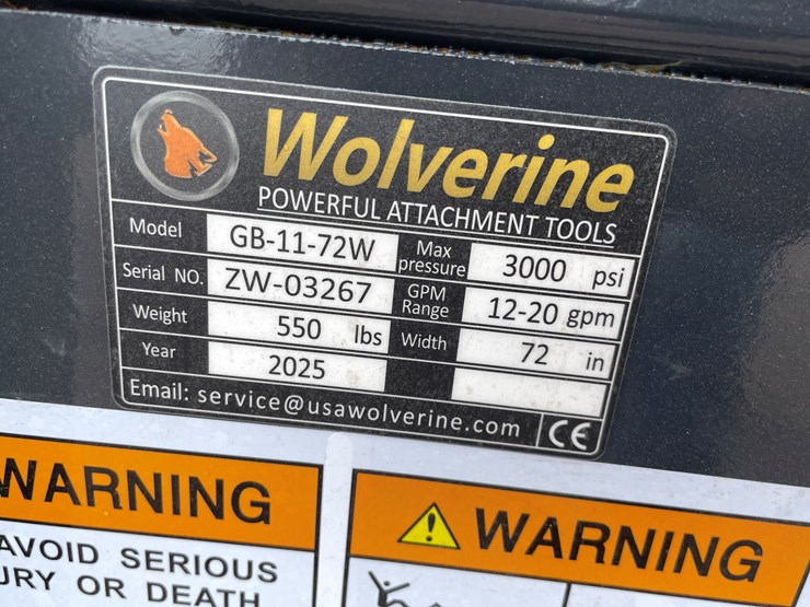 #4364-•-unused-2026-wolverine-skid-steer-grapple-bucket-attachment-image-16