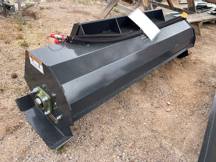 #4312-•-unused-2026-wolverine-skid-steer-hydraulic-rotary-tiller-attachment-image-7
