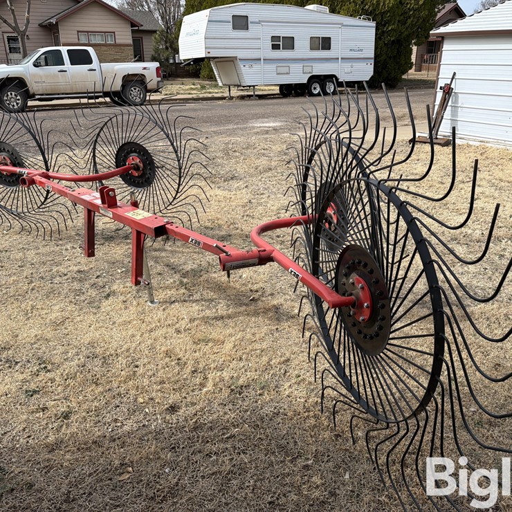 2022 Ibex TS130 2+2 3-Pt Hay Rake