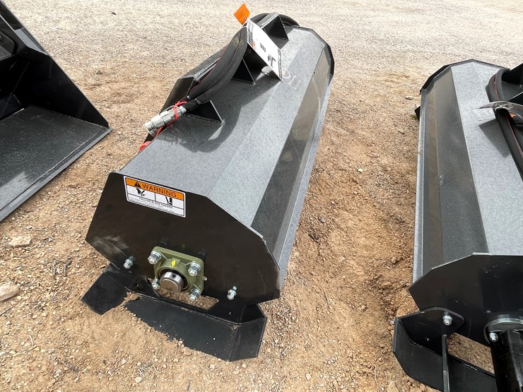 #4313-•-unused-2026-wolverine-skid-steer-hydraulic-rotary-tiller-attachment-image-8