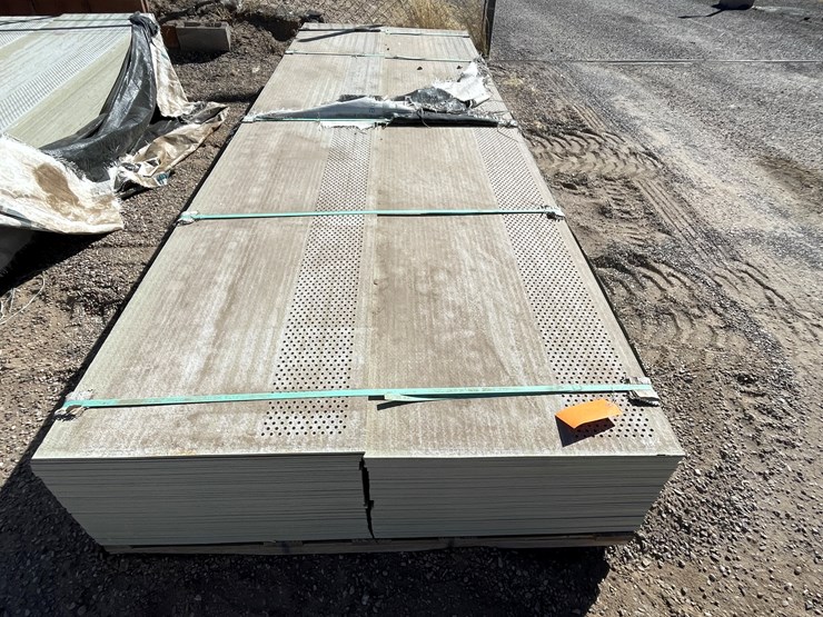 #4349-•-(appx.-90-pieces)-allura-vented-fiber-cement-24"-soffit-bundle-primed-with-cedar-grain-texture-image-1