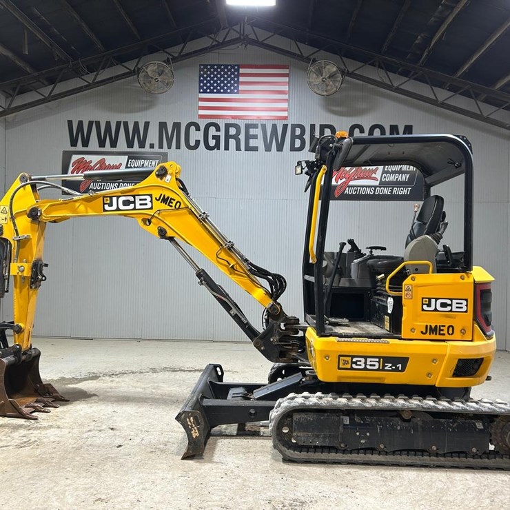 2022 JCB 35Z Mini Excavator
