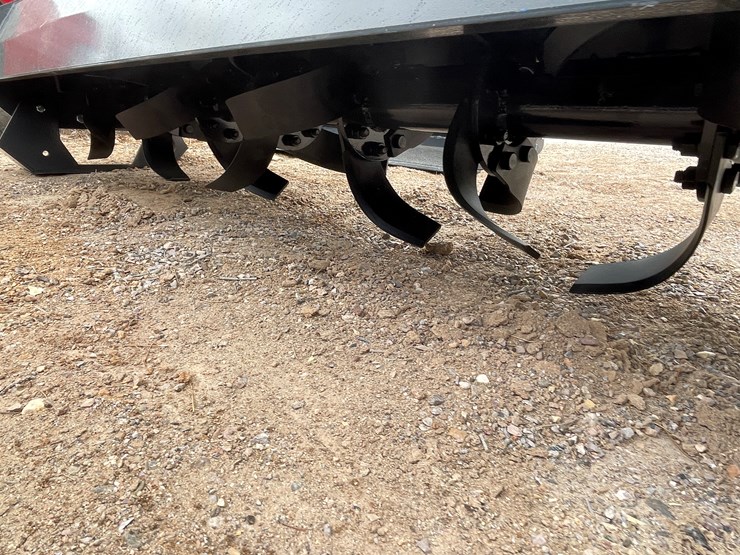 #4313-•-unused-2026-wolverine-skid-steer-hydraulic-rotary-tiller-attachment-image-5