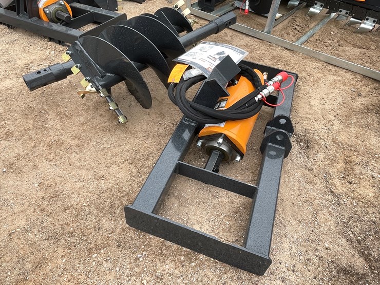 #4360-•-unused-2026-wolverine-skid-steer-auger-drive-and-bit-attachment-image-15