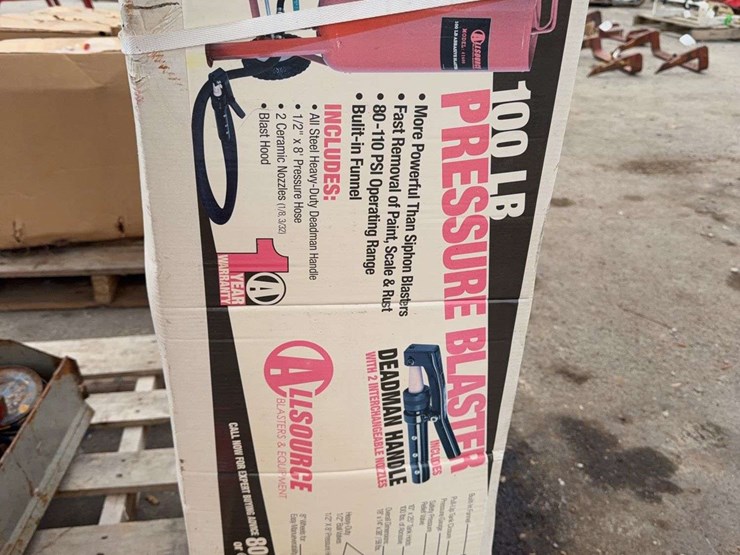 mixed-lot:-100lb-pressure-blaster,-fuel-tank-liner-&-metal-parts-image-7