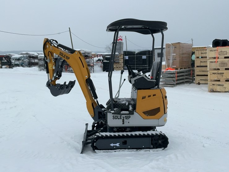#1216-•-unused-sdlanch-ire18p-mini-hydraulic-excavator-with-pilot-operation*-image-2