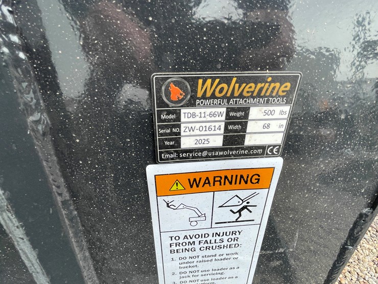 #4325-•-unused-2026-wolverine-skid-steer-track-duty-bucket-attachments-image-7