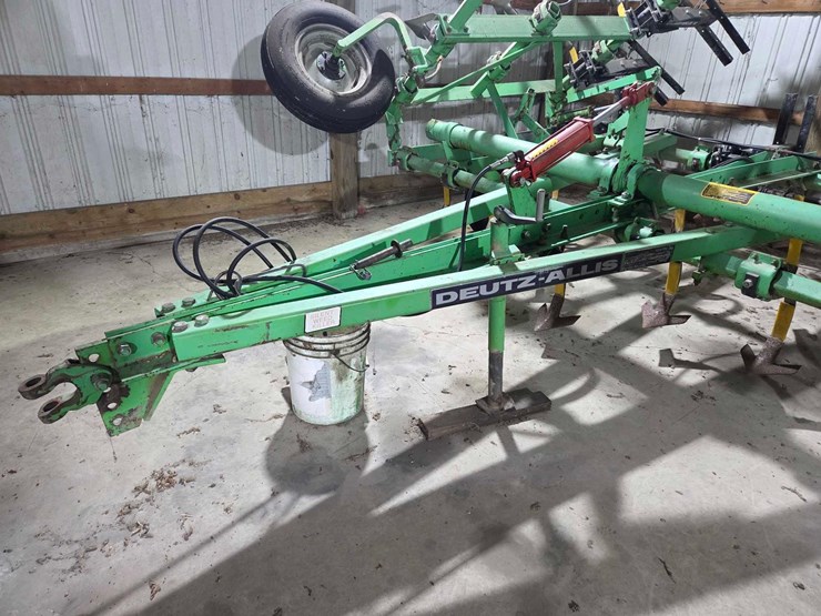 18'-deutz-allis-1250-field-cultivator-w/-remlinger-single-bar-diagonal-spike-harrow-image-6