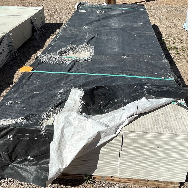 #4340 • (Appx. 180 Pieces) ALLURA unvented fiber-cement 16" soffit bundle - Primed with Cedar grain texture