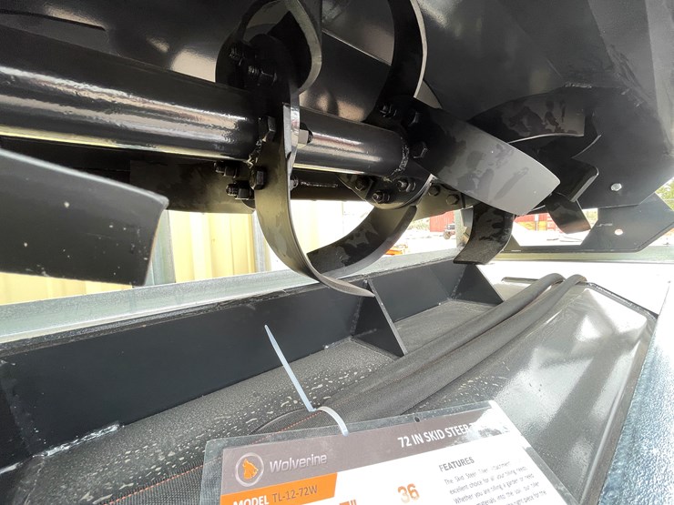 #4314-•-unused-2026-wolverine-skid-steer-hydraulic-rotary-tiller-attachment-image-5