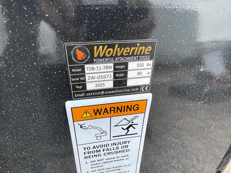 #4327-•-unused-2026-wolverine-skid-steer-track-duty-bucket-attachments-image-7