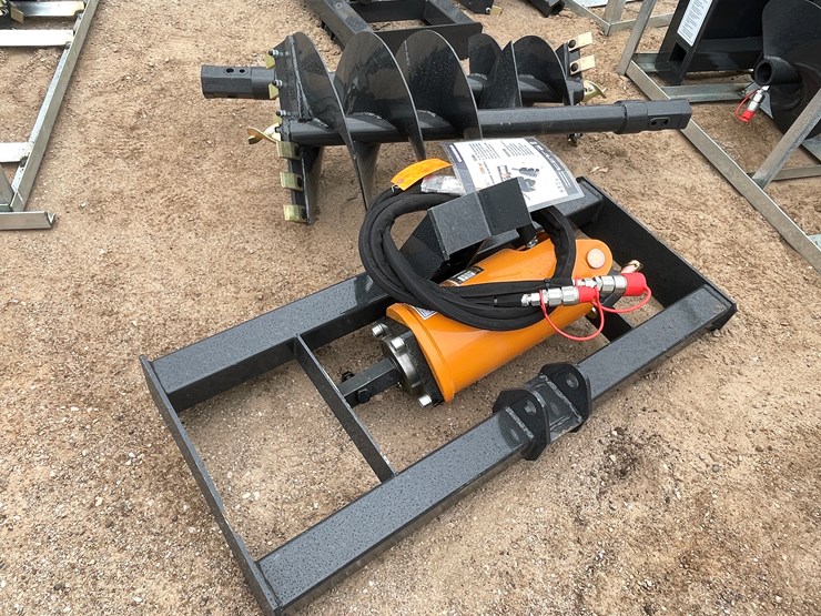 #4360-•-unused-2026-wolverine-skid-steer-auger-drive-and-bit-attachment-image-17