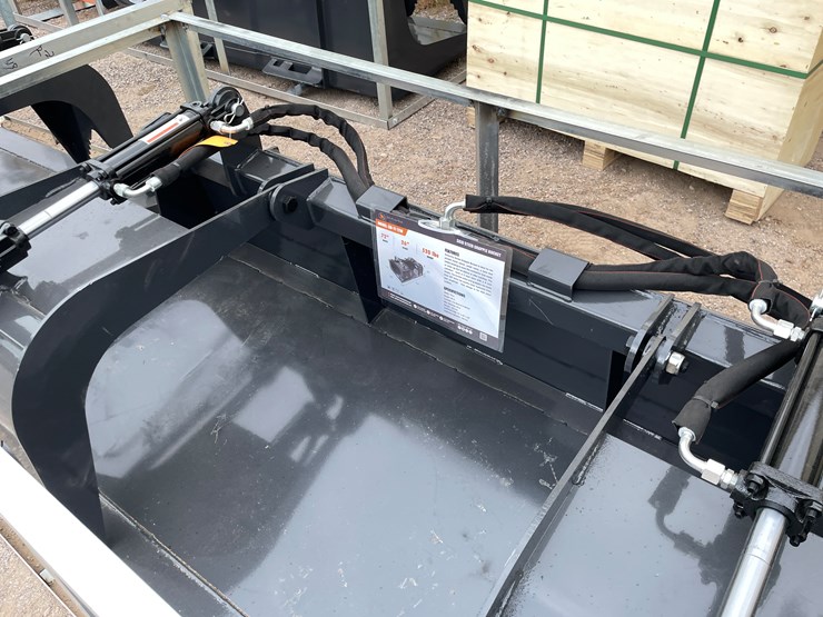 #4363-•-unused-2026-wolverine-skid-steer-grapple-bucket-attachment-image-8