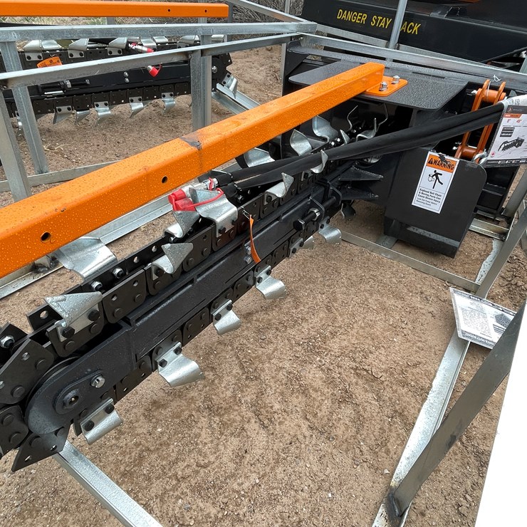 #4323 • Unused 2026 Wolverine Skid Steer Trencher Attachment