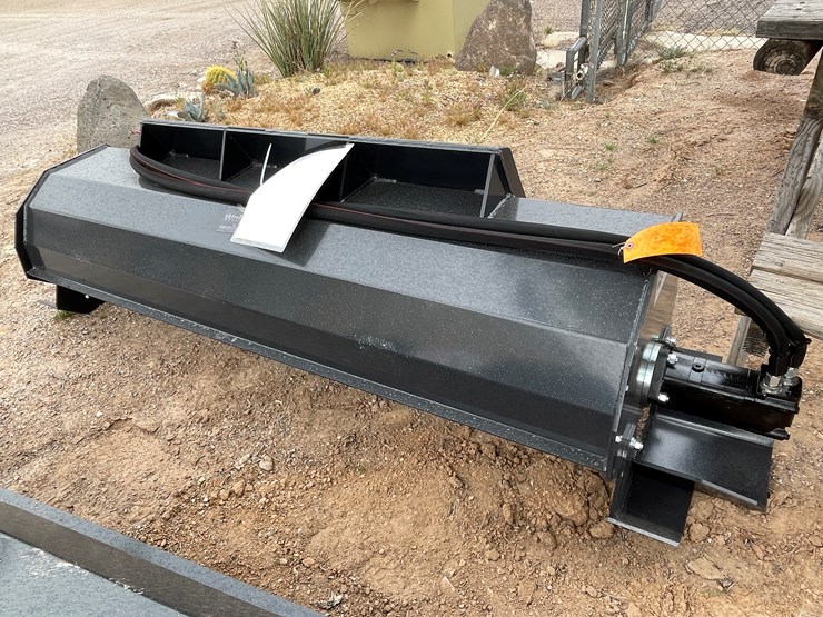#4312-•-unused-2026-wolverine-skid-steer-hydraulic-rotary-tiller-attachment-image-2