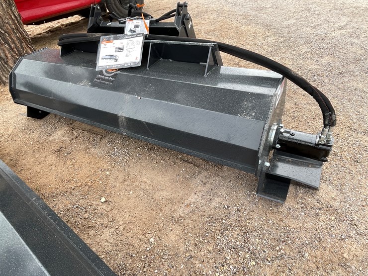 #4313-•-unused-2026-wolverine-skid-steer-hydraulic-rotary-tiller-attachment-image-2