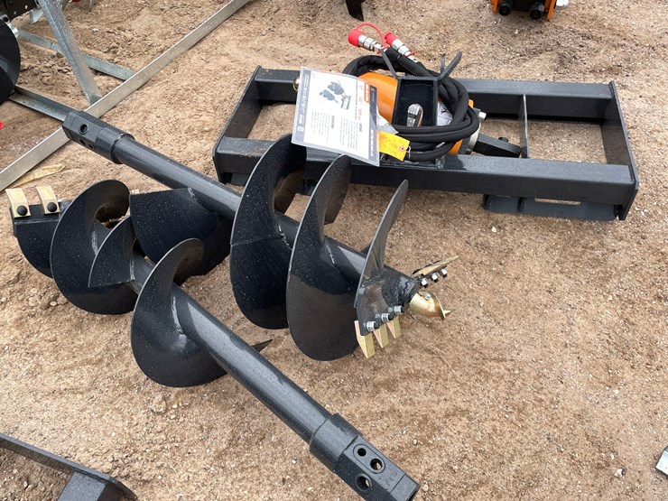 #4360-•-unused-2026-wolverine-skid-steer-auger-drive-and-bit-attachment-image-2
