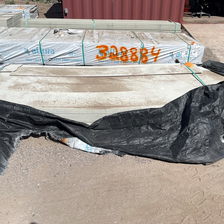 #4337 • (Appx. 100 Pieces) ALLURA 12" Primed Fiber Cement Traditional Cedar Siding