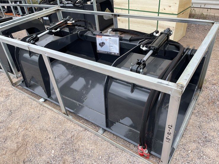 #4363-•-unused-2026-wolverine-skid-steer-grapple-bucket-attachment-image-19