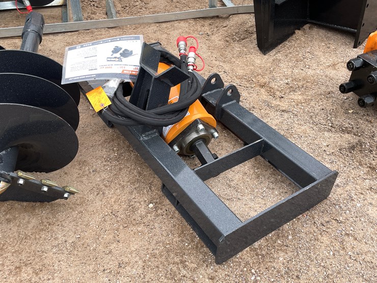 #4360-•-unused-2026-wolverine-skid-steer-auger-drive-and-bit-attachment-image-8