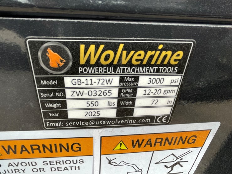 #4365-•-unused-2026-wolverine-skid-steer-grapple-bucket-attachment-image-19
