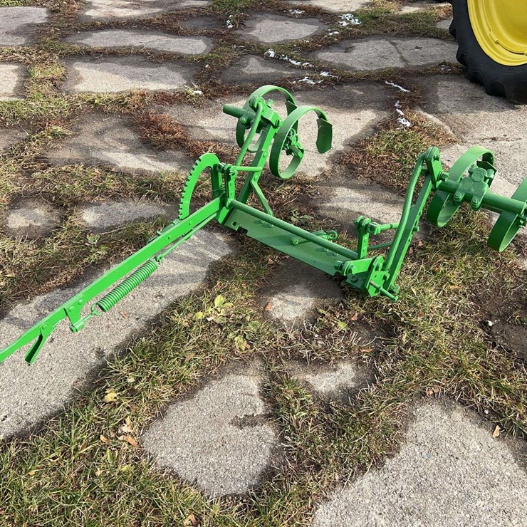 Partial John Deere One Row Mounted Cultivator