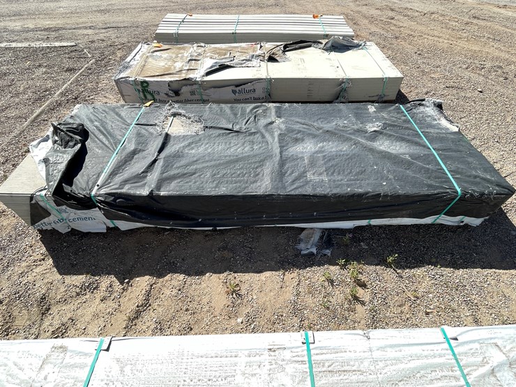 #4340-•-(appx.-180-pieces)-allura-unvented-fiber-cement-16"-soffit-bundle---primed-with-cedar-grain-texture-image-3