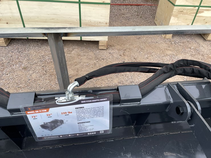 #4363-•-unused-2026-wolverine-skid-steer-grapple-bucket-attachment-image-12