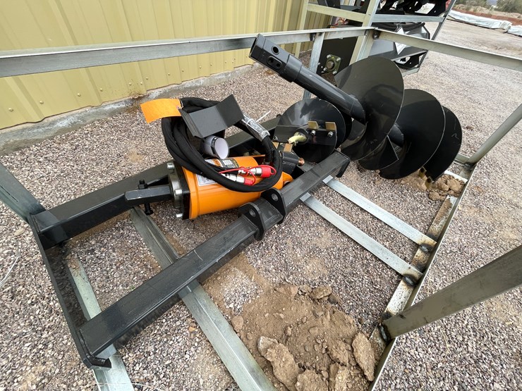 #4362-•-unused-2026-wolverine-skid-steer-auger-drive-and-bit-attachment-image-2