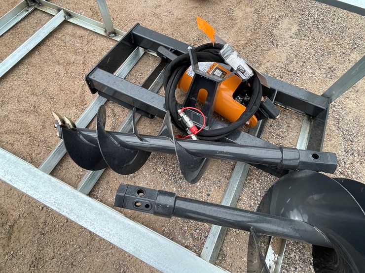 #4361-•-unused-2026-wolverine-skid-steer-auger-drive-and-bit-attachment-image-9