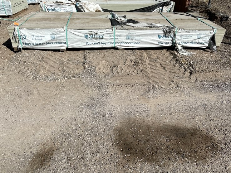 #4349-•-(appx.-90-pieces)-allura-vented-fiber-cement-24"-soffit-bundle-primed-with-cedar-grain-texture-image-2