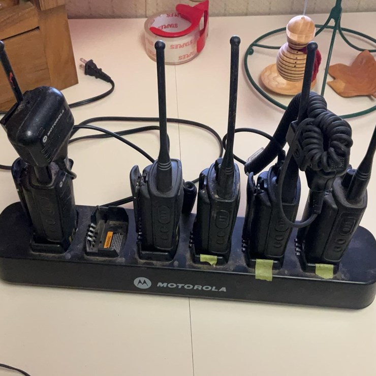 #120 • Motorola Walkie Talkies