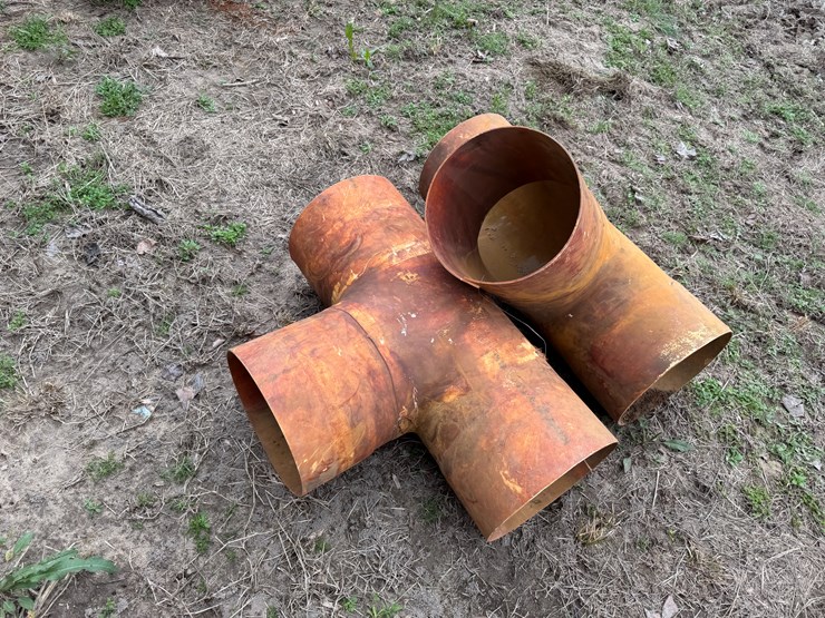 #41272-•-lot-of-(2)-10"-irrigation-t-s-image-2