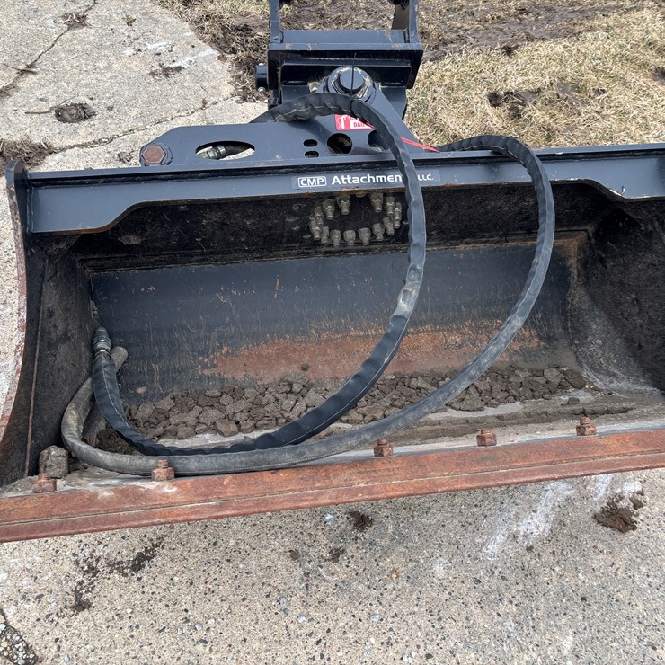 #2327 • CMP 48" Excavator Swivel/Ditching Bucket