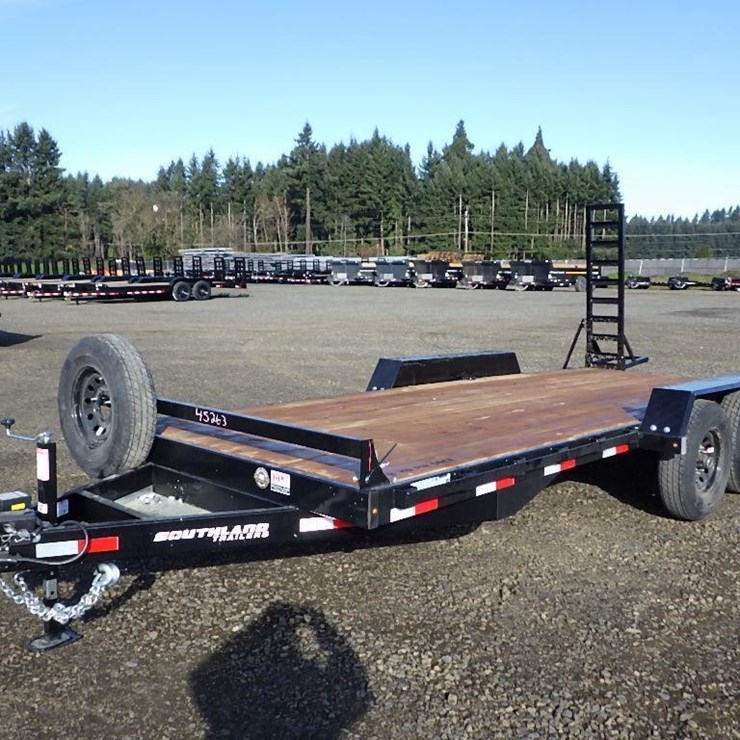 2026 Southland LBAT7-18FUR T/A Flatbed Trailer