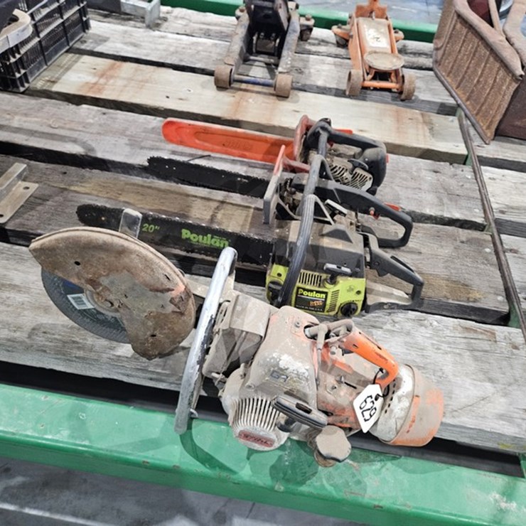 #629 • (4) Gas Powered Saws