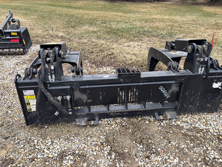 #2324-•-caterpillar-84"-skid-steer-grapple-bucket-image-3