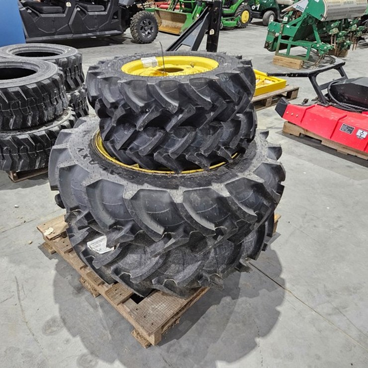 #710 • Galaxy Agri-Trac II Tractor Tire And Rim Set