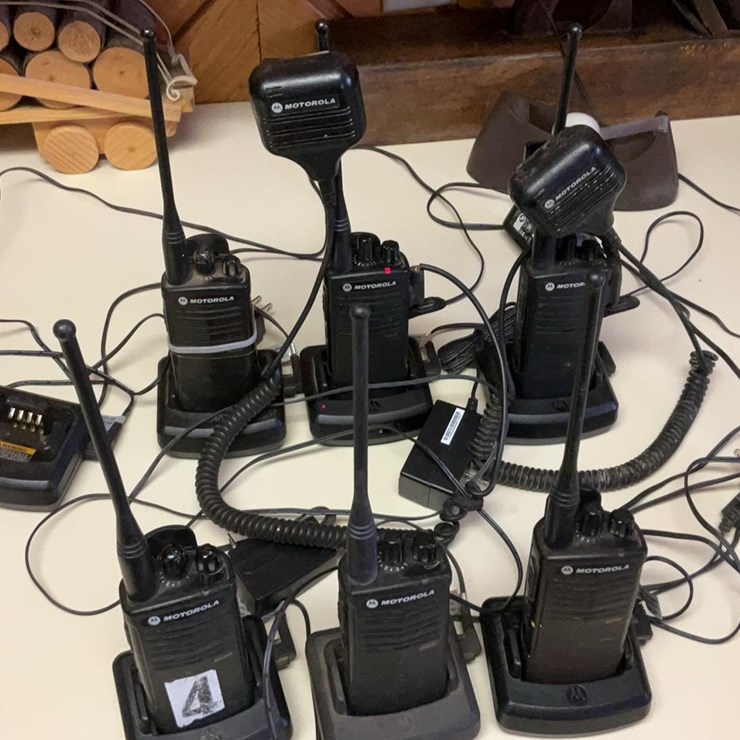 #121 • Motorola Walkie Talkies